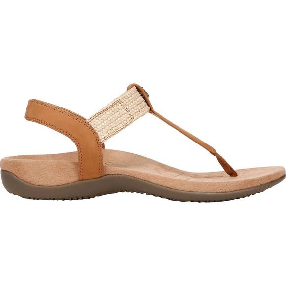 NEW VIONIC women's brea nubuck leather sandals in camel - Picture 1 of 5